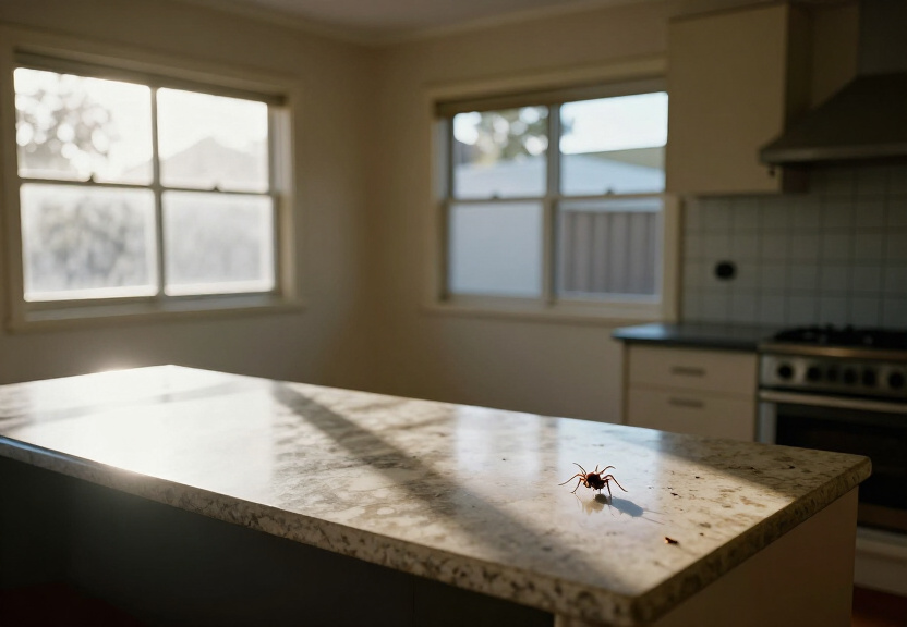 Ant trail in a Normanhurst kitchen before treatment